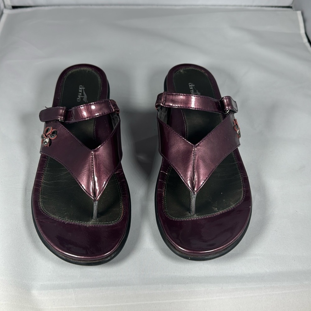 Dansko sandals size 40  (8.5us) purple